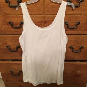White tank-top